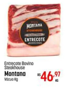 Entrecote Bovino Steakhouse Montana kg