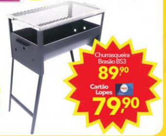 Lopes Supermercados Churrasqueira Brasao BS3 oferta