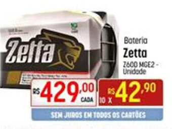 Bateria Zetta