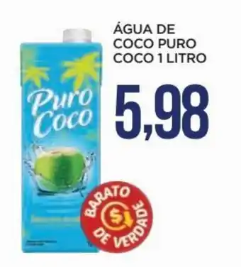 Apoio Mineiro ÁGUA DE COCO PURO COCO 1 LITRO oferta
