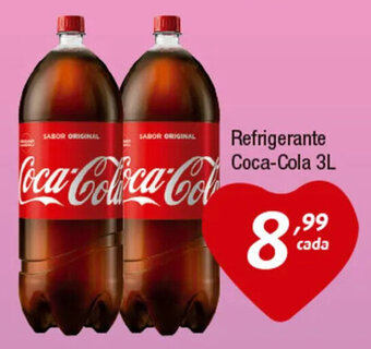 Inter Supermercados Refrigerante Coca-Cola 3L oferta