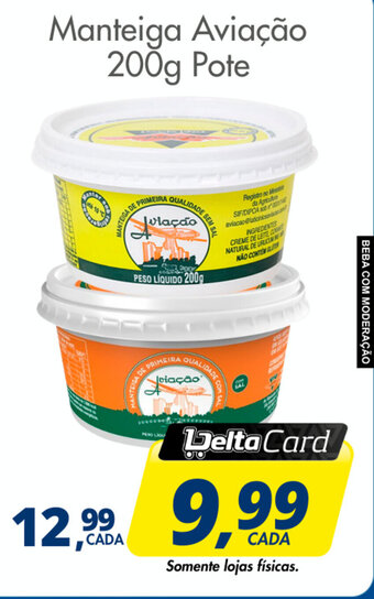 Manteiga Aviação 200g Pote
