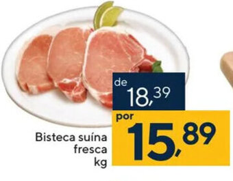 Coop Bisteca suína fresca kg oferta