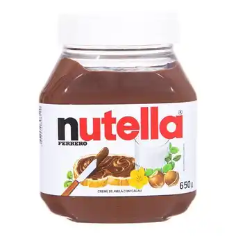 Arena Atacado Creme de avelã nutella 650g oferta