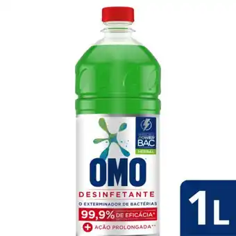 Super Lagoa Desinfetante omo herbal 1 litro oferta