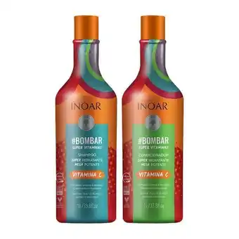 Shampoo+condicionador inoar bombar 1l