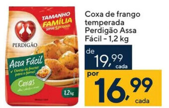 Coop Coxa de frango temperada Perdigão Assa Fácil - 1,2 kg oferta