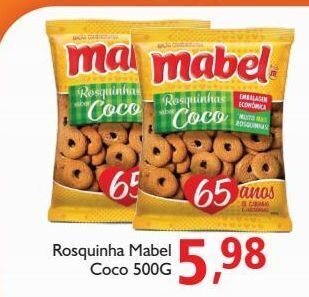Supermercados ABC Rosquinha mabel coco 500g oferta