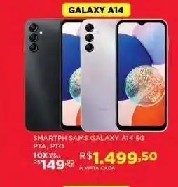 DB Supermercados Smartphone samsung galaxy a14 5g pta, pto oferta