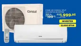 DB Supermercados Ar condicionado consul split 12000 btu inverter oferta