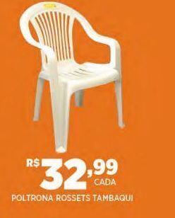DB Supermercados Poltrona rossets tambaqui oferta