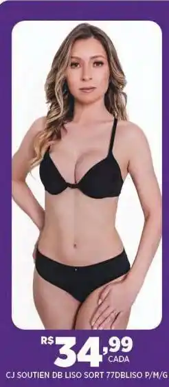 DB Supermercados Cj soutien db liso sort 77dbliso oferta
