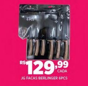 DB Supermercados Jg facas berlinger 6pcs oferta