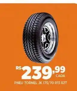 DB Supermercados Pneus tornel jk 175/70 r13 82t oferta