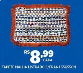 DB Supermercados Tapete malha listrado s/franj 35x55cm oferta
