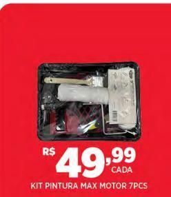 DB Supermercados Kit pintura max motor 7pcs oferta
