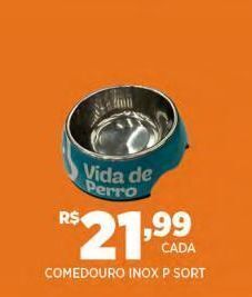 DB Supermercados Comedouro inox p sort oferta