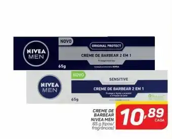 GBarbosa Creme de barbear nivea men 65 g (tipos/ fragrâncias) oferta