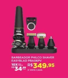 DB Supermercados Barbeador philco shaver easyblad pba06pv oferta