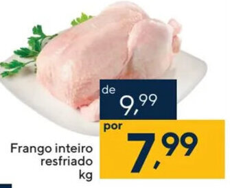 Coop Frango inteiro resfriado kg oferta