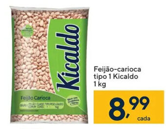 Feijão-carioca tipo 1 Kicaldo 1 kg