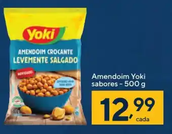 Coop Amendoim Yoki sabores - 500 AMENDOIM CROCANTE LEVEMENTE SALGADO oferta