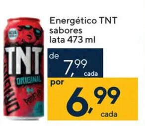 Coop Energético TNT sabores lata 473 ml oferta