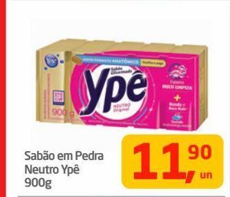 Tenda Atacado Sabão em pedra neutro ypê 900g oferta