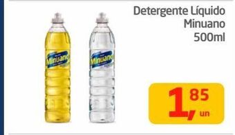 Tenda Atacado Detergente líquido minuano 500ml oferta
