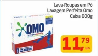 Tenda Atacado Lava-roupas em pó lavagem perfeita omo caixa 800g oferta