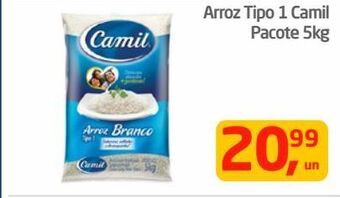 Tenda Atacado Arroz tipo 1 camil pacote 5kg oferta
