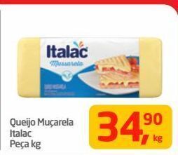Tenda Atacado Queijo muçarela italac peça kg oferta