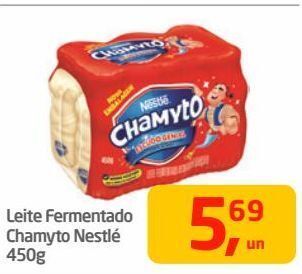 Tenda Atacado Leite fermentado chamyto nestlé 450g oferta