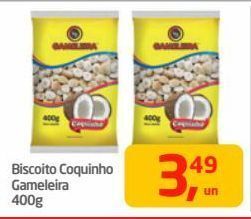 BISC GAMELEIRA COQUINHO 400G