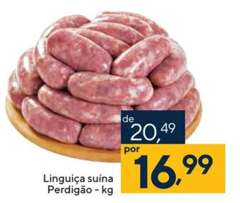 Coop Linguiça suína Perdigão - kg oferta