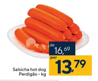 Coop Salsicha hot dog Perdigão - kg oferta