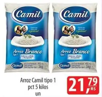 Arroz Camil tipo 1 pct 5 kilos un