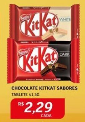 CHOCOLATE KITKAT SABORES TABLETE 41,5G
