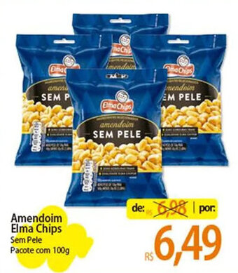 Atacadão Amendoim Elma Chips Sem Pele Pacote com 100g oferta