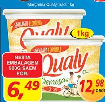 Supermercados Guanabara Margarina Qualy Trad. 500g oferta