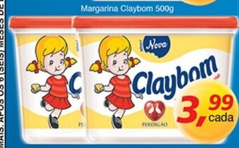 Supermercados Guanabara Margarina Claybom 500g oferta