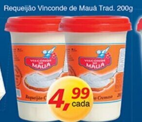 Supermercados Guanabara Requeijao Vinconde de Maua Trad. 200g oferta