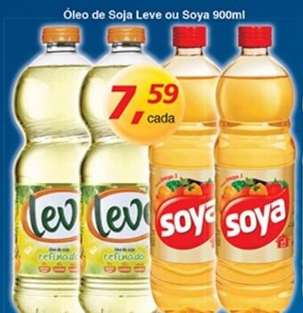 Supermercados Guanabara Oleo de Soja Leve ou Soya 900ml oferta