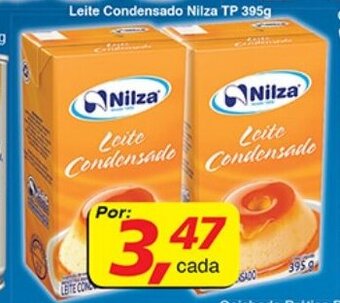 Supermercados Guanabara Leite Condensado Nilza TP 395g oferta