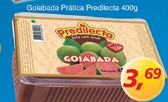 Supermercados Guanabara Goiabada Pratica Predilecta 400g oferta