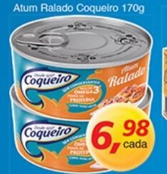 Supermercados Guanabara Atum Ralado Coqueiro 170g oferta
