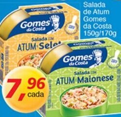 Supermercados Guanabara Salada de Atum Gomes da Costa 150g/170g oferta