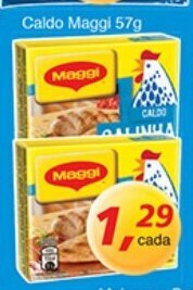 Supermercados Guanabara Caldo Maggi 57g oferta