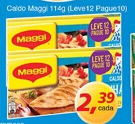 Supermercados Guanabara Caldo Maggi 114g oferta