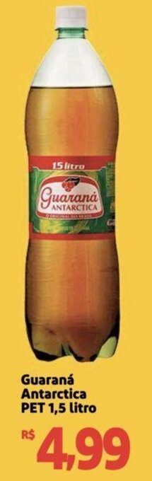 Extra Supermercado Guaraná Antarctica PET 1,5 litro oferta